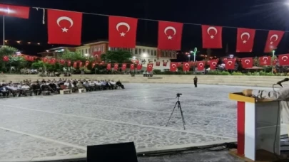 Yeşilli’de 15 Temmuz etkinliği düzenlendi 