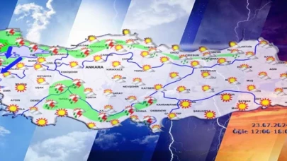 Yurtta bugün hava nasıl olacak? Öğle saatleri için yağış uyarısı