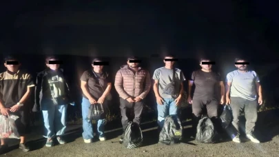 24 düzensiz göçmen yakalandı