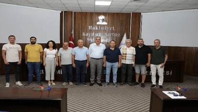 Altınoluk Voleybol 'da yeni yönetim göreve başladı