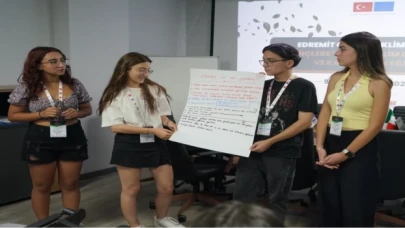 Edremit gençleri iklim değişikliğine karşı bilinçleniyor