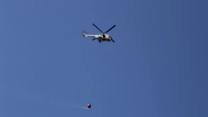 Muğla’nın Yatağan ilçesinde çıkan orman yangınına müdahale ediliyor