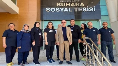 Başkan Pekyatırmacı Buhara Sosyal Tesisi’ni ziyaret etti