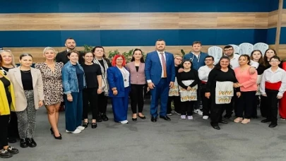 Başkan Taşyasan’dan özel çocuklara moral gecesi