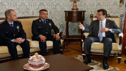 TBB ve İBB Başkanı Ekrem İmamoğlu, 198. kuruluş yıldönümü ve 1-7 Eylül 'Zabıta Haftası’ kapsamında, teşkilat mensuplarını ağırladı