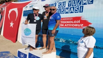 Bostanlıspor yüzmede yine kürsüde