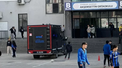 Okulun lavabosuna kimyasal madde attı: AFAD ekipleri harekete geçti