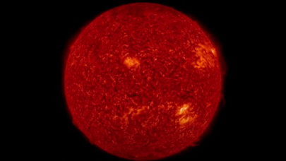 NASA, güneş patlamasını görüntüledi.