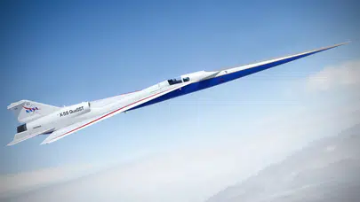 NASA'nın X-59 jeti ilk uçuşunu başarıyla tamamladı