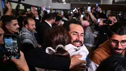 Küresel Sumud Filosu’ndaki 15 Türk vatandaşı dahaa Türkiye’ye döndü