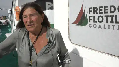 Özgürlük Filosu üyesi 83 yaşındaki Fransız aktivist: İsrail polisi beni döverken kahkaha attı