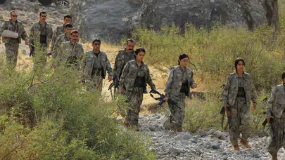 Terör örgütü PKK’nın silahlı unsurları Türkiye’den çekildi: TSK bölgede arama-tarama başlattı