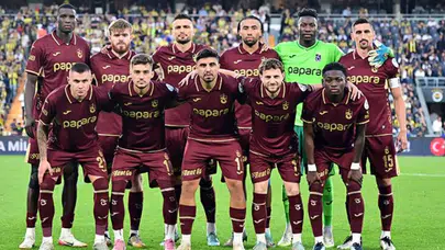Trabzonspor – Kayserispor maçı ilk 11'er belli oldu