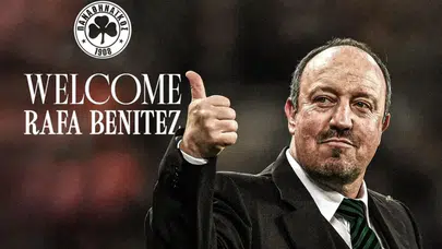 Panathinaikos, Rafa Benitez’i resmen açıkladı: "Yunanistan'a gelmiş en iyi teknik direktör”
