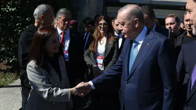 CHP'den istifa edip AK Parti'ye katılan Beykoz Belediye Başkan Vekili Gürzel, Erdoğan ile görüşme gerçekleştirdi