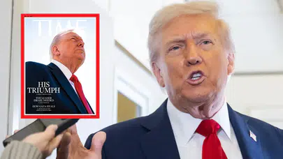 ABD Başkanı Trump'tan Time dergisine sitemkar açıklamalar: "Saçımı yok ettiler"