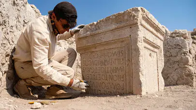 Hristiyanlığın yayıldığı Lystra Antik Kenti’nde 'Türk izleri': Turkuaz rengi, nazar boncukları...