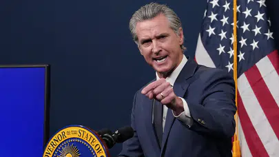 California Valisi Gavin Newsom 2028 başkanlık seçimine aday olabileceğini açıkladı