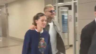 Galatasaray'ın golcüsü Mauro Icardi Çağlayan Adliyesi'nde!