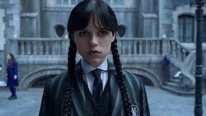 “Wednesday” dizisinin yıldızı Jenna Ortega'dan Filistin'e destek