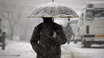 Meteoroloji'den 16 il için sarı kodlu uyarı: Kar, sağanak ve zirai don bekleniyor