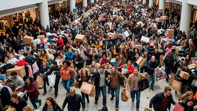 Alışveriş çılgınlığı kolektif bir hipnoz hali olabilir mi?