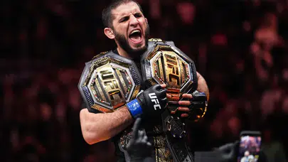 Islam Makhachev welterweight kemerini kazandı: UFC 322’de çifte şampiyonluk