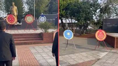 Giresun Piraziz'de, kaymakam 1O Kasım törenine geç kaldı!