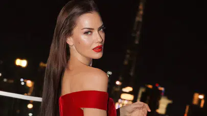 Fahriye Evcen’in Abu Dhabi gecesindeki “Bu benim kocam” anı sosyal medyada gündem oldu