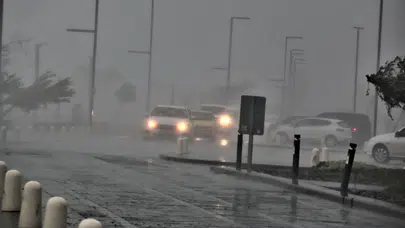 Meteoroloji uyardı: Kıyı Ege ve Marmara’nın batısında kuvvetli rüzgar, birçok ilde sağanak bekleniyor