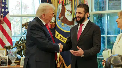 ABD Başkanı Trump: Suriye Cumhurbaşkanı Şara ile vakit geçirmek bir onurdu