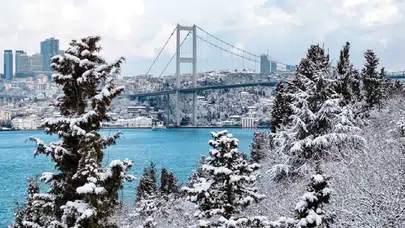 İstanbul’da bahar havası sona eriyor: Yılbaşında kar sürprizi