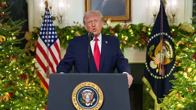 Ulusa sesleniş konuşması yapan Donald Trump'tan iddialı sözler: 3 bin yıldır ilk kez Orta Doğu'ya barış getirdim