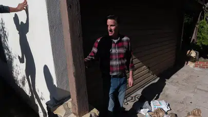 Ev sahibinin bahçesindeki gizemli hasarın sebebi şaşkına çevirdi