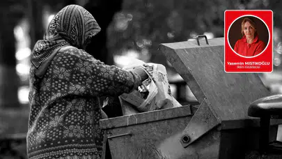 Dolu çöpler, boş tabaklar