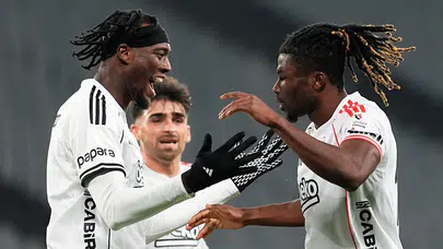 Beşiktaş Karagümrük deplasmanında 2-0 kazandı