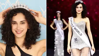 Miss Turkey 2025’in birincisi Sıla Saraydemir oldu