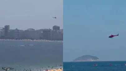 Pilotun feci sonu: Reklam uçağı okyanusa çakıldı