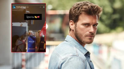 Kıvanç Tatlıtuğ'un Saraçhane paylaşımı: Polis halk el ele