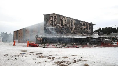 Uludağ'da denetimlerde kapatılan otelde yangın: 2 kişi hayatını kaybetti