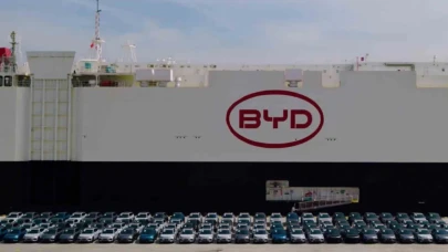 BYD’nin dev araç gemisi Türkiye’ye ulaştı