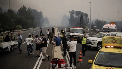 İsrail'de felaket alarmı: Ülke tarihinin en büyük orman yangınıyla mücadele ediliyor