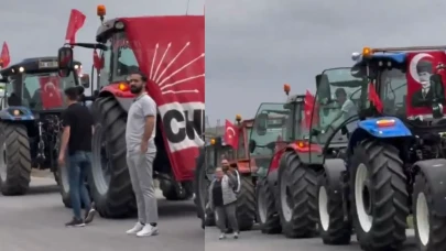 CHP'den Yozgat mitingi: Özgür Özel ve çiftçiler traktörlerle miting alanına geçiyor