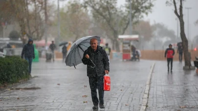 Meteoroloji bazı bölgelere kuvvetli yağış uyarısı yaptı