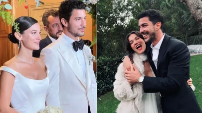 Pınar Deniz ve Kaan Yıldırım ilk bebeklerini kucaklarına aldı