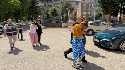 Tokat'ta 800 bin TL'lik hırsızlık gerçekleştiren 4 kişi Kayseri ve Ankara'da yakalandı