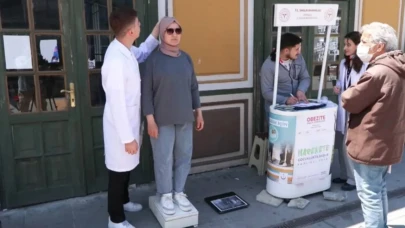 Sağlık Bakanlığı meydanlarda kilo kontrolüne başladı