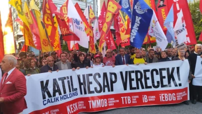 Erol Eğrek için Çalık Holding önünde adalet çağrısı: Bu saldırı tüm emekçilere yapıldı