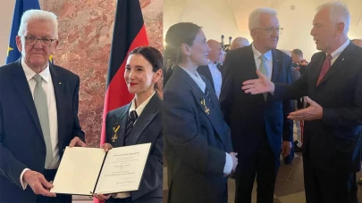 Almanya'dan Sibel Kekilli'ye Liyakat Nişanı