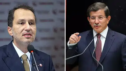 Davutoğlu ve Erbakan'dan yeni Anayasa'ya destek mesajı